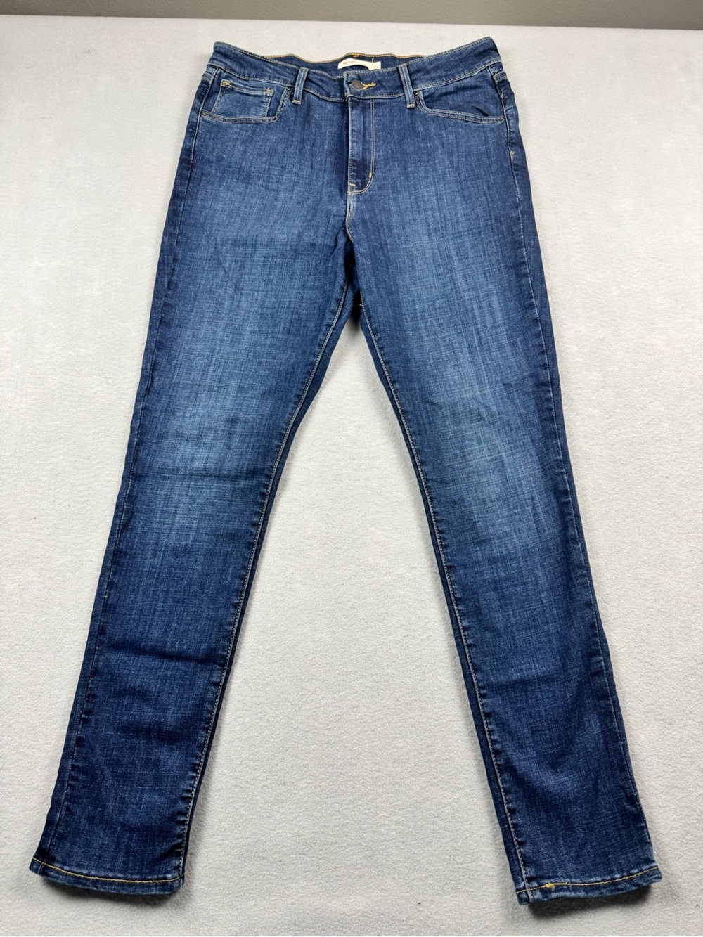 Levi’s 721 High Rise Skinny Stretch Medium Blue Jeans Women’s Size 32x30